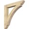 Ekena Millwork Thorton Slat Rough Sawn Bracket, Douglas Fir, 6"W x 46"D x 46"H BKT06X46X46THR06RDF - alternate 1